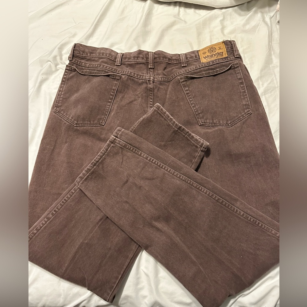 Wrangler brown jeans - Picture 2 of 5